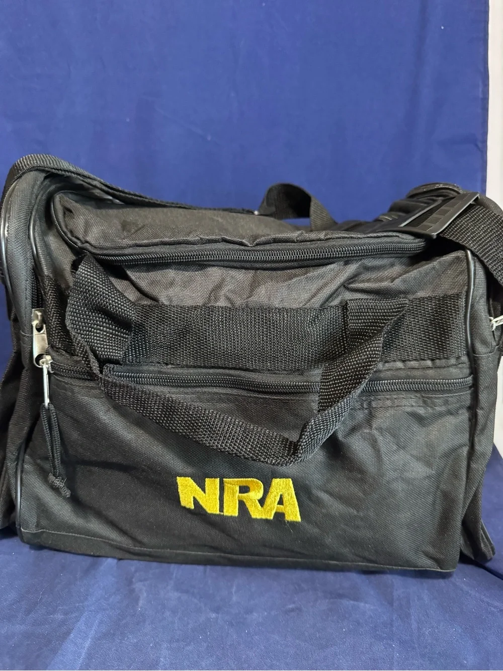 NRA Duffle/Gym Bag Tote/Travel Bag w/Adjustable Shoulder Strap